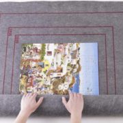 TREFL Podložka rolovací koberec set na úschovu a transport puzzle obrázků