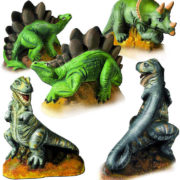 SES CREATIVE Sádroví dinosauři kreativní set k odlévání z gumové formy