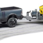 BRUDER 62730 Bworld Policejní stanice set čtyřkolka se 2 figurkami a doplňky 1:16